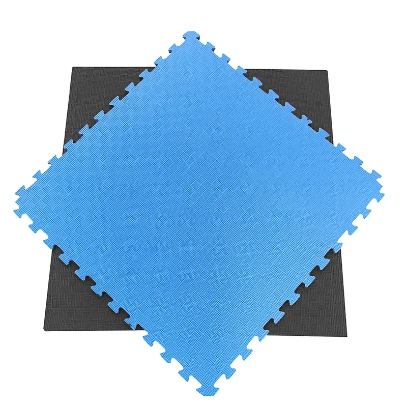 Tatami Etileno Acetato de Vinílo de Alta Densidad Tatami Negro Azul|1x1| 40mm